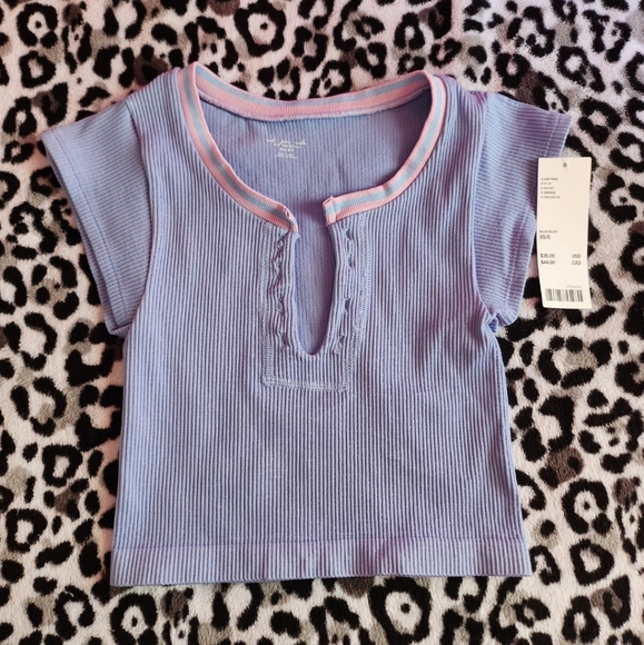 Urban Outfitters OFU go for gold crop top - Picture 4 of 5